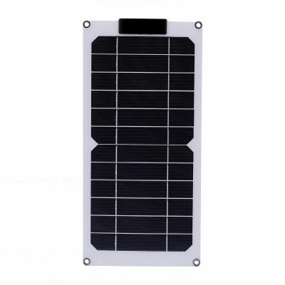 Fdit Portable 20 W Monocrystalline Solar Panel Charger with Two USB-C Ports
