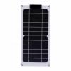 Fdit Portable 20 W Monocrystalline Solar Panel Charger with Two USB-C Ports view 1