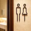 Men's and Women's Restroom Signs view 3