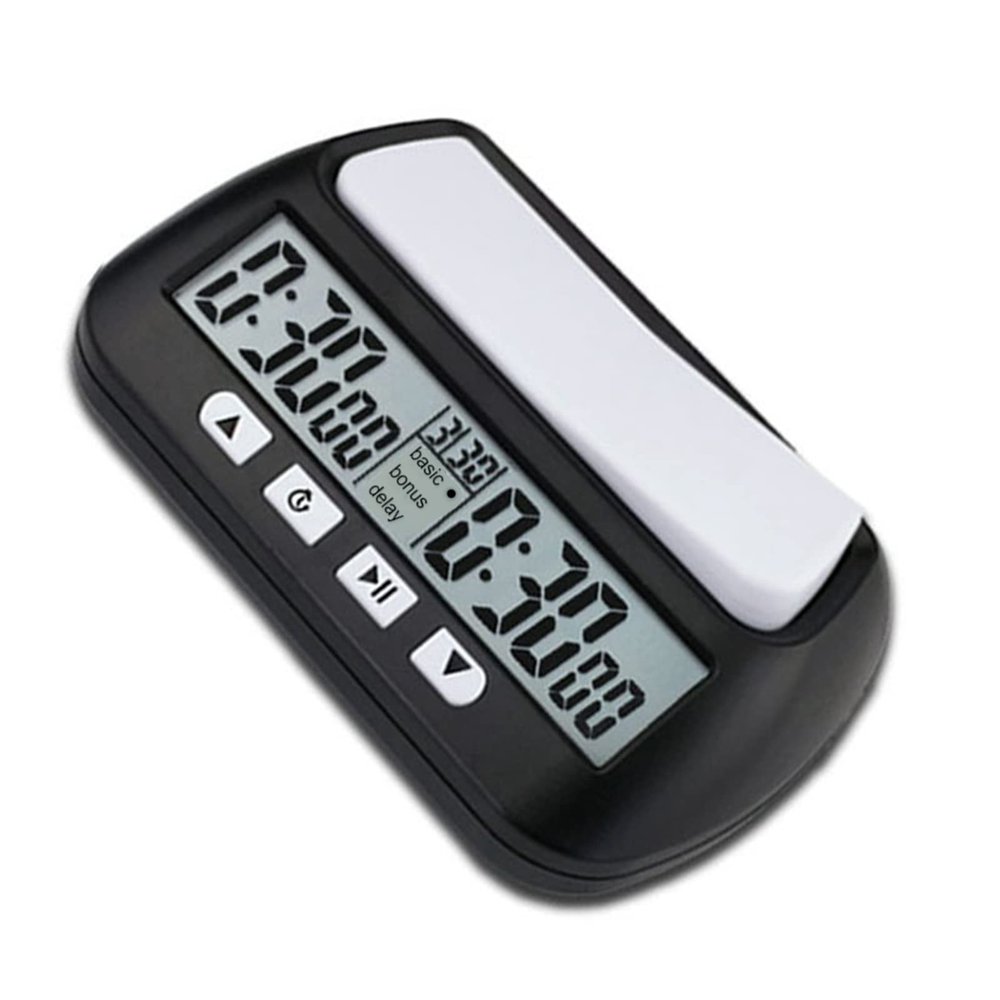 Hyuduo Chess Clock, Digital Timer with Audio Alarm, YS 902 Black