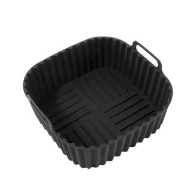 Reusable Square Nonstick Silicone Liners for 4–7 QT Air Fryers
