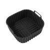 Reusable Square Nonstick Silicone Liners for 4–7 QT Air Fryers view 1