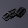 MOKKHNB 20 Pack Plastic Cord Locks with Spring Black view 3