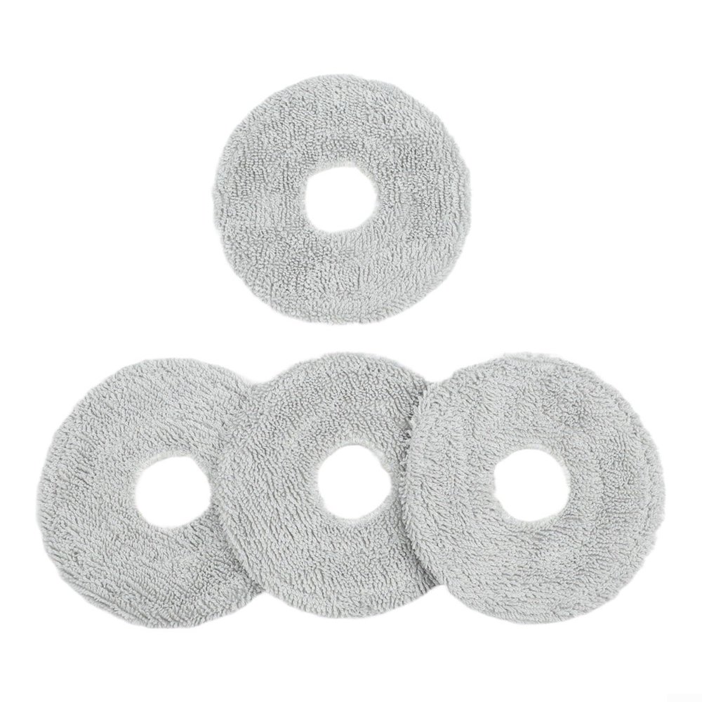 BlesConi Microfiber Mop Pads for Dreama L10 L20 L40 L50 X40 X50 Series, Reusable, Washable, 4 Pack
