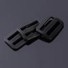 Operitacx 20 Pack Plastic Cord Locks with Spring Mechanism - Black view 2