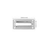 5-Piece Iron Door Chain Security Locks view 3