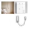 5-Piece Iron Door Chain Security Locks view 4