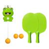 KIOALXZ Portable Interactive Tennis Trainer for Children, Ideal for Indoor Coordination Exercises and Hanging, Button-Operated Mounting view 3
