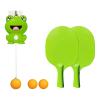 KIOALXZ Portable Interactive Tennis Trainer for Children, Ideal for Indoor Coordination Exercises and Hanging, Button-Operated Mounting view 4