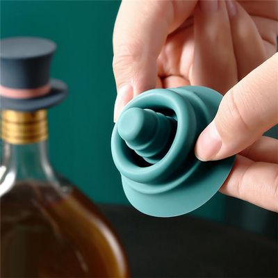 LIXSAZSE Silicone Champagne Bottle Stopper