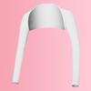 White Polyester Arm Sleeve, Size L, Women's, Summer view 3