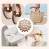 Beaded Buttons | 20 pcs Decorative Faux Multi-Functional Embellishments view 4