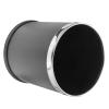 ibasenice Black Iron Kitchen Trash Can, Sturdy and Multifunctional view 1