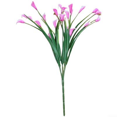 Artificial Calla Lily, White (Pink)