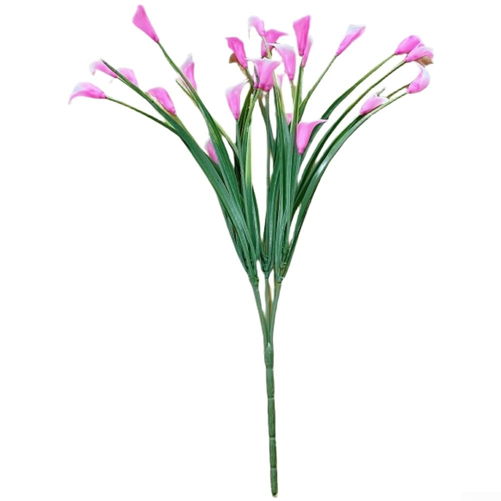Artificial Calla Lily, White (Pink)