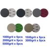 Getdoublerich Hook-and-Loop Sanding Discs, 3 in, 1000-5000 Grit, Silicon Carbide, Wet/Dry Sandpaper for Car Polishing, Furniture Work and Metal Sanding, 25-Piece view 4