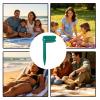 Beach Towel Stake | Stable, Easy Installation, Wind Protection - Sand-Fixing Towel Clip view 4