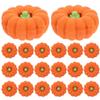 ibasenice 20-Piece Cute Pumpkin TPR Erasers for Halloween Parties, Sketching, and Crafts view 1
