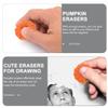 ibasenice 20-Piece Cute Pumpkin TPR Erasers for Halloween Parties, Sketching, and Crafts view 3