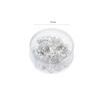 POPETPOP 20-Pack Stainless Steel and Plastic Spiral Clips for Upholstery view 2