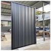 Folding Accordion Door Privacy Room Divider, Aluminum Alloy, with Door, Hardware and Handle (Gray, Right, 1060 x 2030 mm) view 1