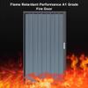Folding Accordion Door Privacy Room Divider, Aluminum Alloy, with Door, Hardware and Handle (Gray, Right, 1060 x 2030 mm) view 2