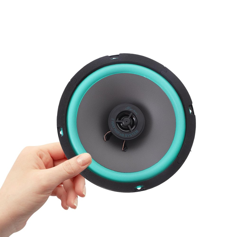 ROMISBABA 6.5-Inch 4-Ohm Car Speakers, 160 W, for Vehicle Doors