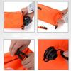Zerodeko Orange Swim Buoy with Bag, Dry, Nylon view 2
