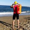 Zerodeko Orange Swim Buoy with Bag, Dry, Nylon view 4