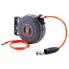 Domary Automatic Retractable Garden Hose Reel, Wall-Mounted view 1