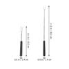 Operitacx 10-Piece Stainless Steel Grill Forks with Heat-Resistant ABS Handles, Manually Rotatable, for Outdoor Grilling and Camping view 2