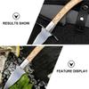 JECOMPRIS Lightweight Oyster Opener with Stainless Steel Hand Guard view 3