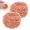 Dish Scrubber, Kitchen Cleaning Brush | 2-Pack Copper Wire Pot Scrubber view 1