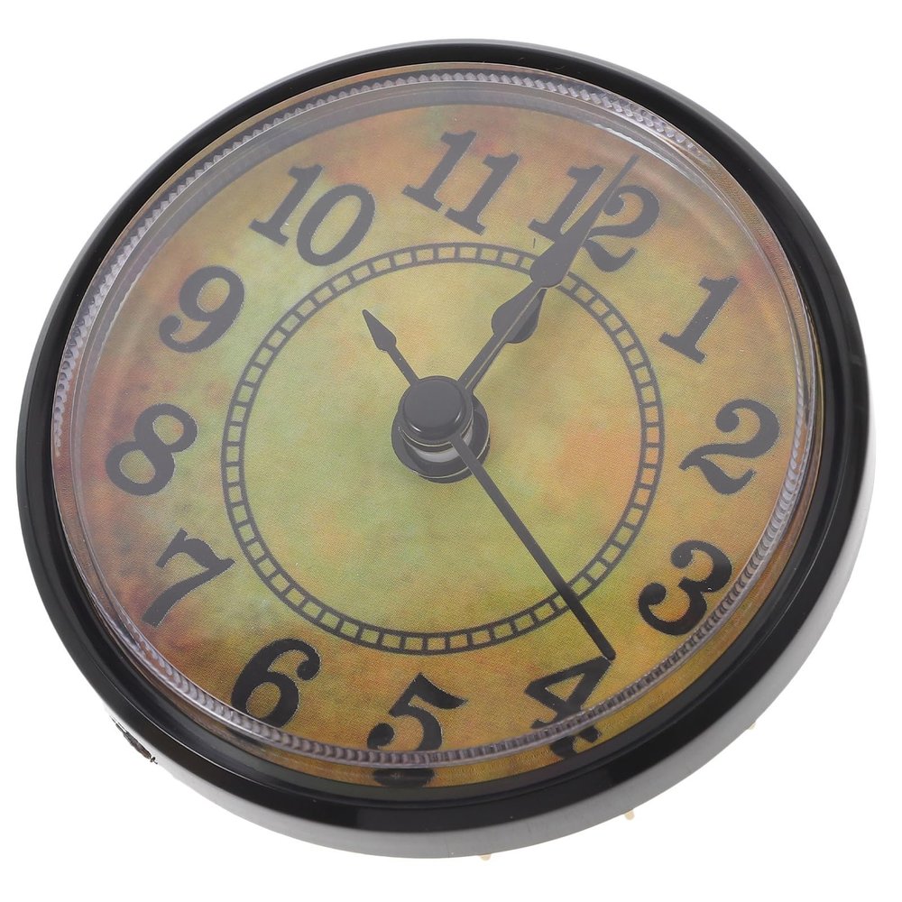 KICHOUSE Vintage Clock Insert with Easy-to-Read Numbers