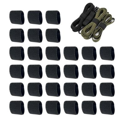 30-Pack Elastic Nylon Belt Loops