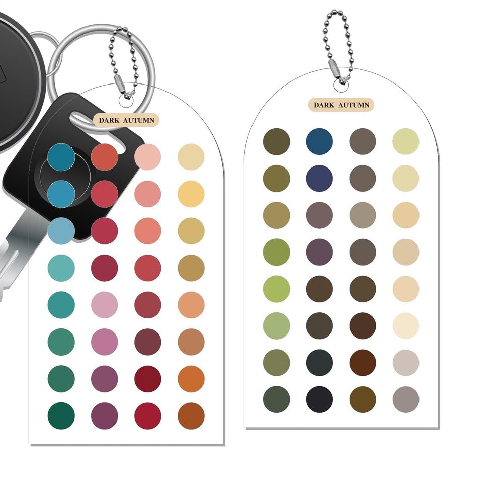 2-Pack Color Palette Cards