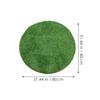 Generic Green Artificial Grass Mat, Round 31.5 in, for Table Decor, Garden, Patio and Balcony view 2
