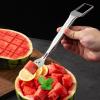 Watermelon Slicer and Cutting Tool, Handheld 2-in-1 Multifunction Fork view 2