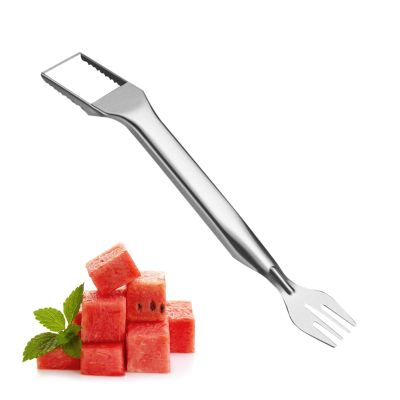 Watermelon Slicer 2-in-1 Stainless Steel Fork Tool