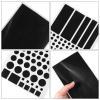 DOITOOL LED Light-Blocking Stickers, Black, 2 Sheets view 3