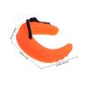 Alarm Door Stopper Wedge for Door Frames, 2-Piece Plastic Set view 2