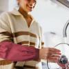 BlesConi Washable PU Gauntlet Oversleeves view 4