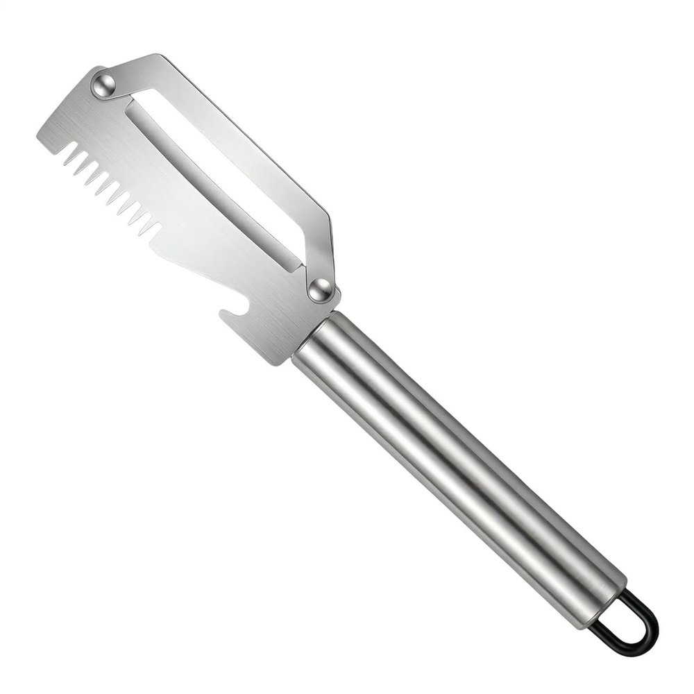 Versatile Kitchen Peeler with Integrated Bottle Opener