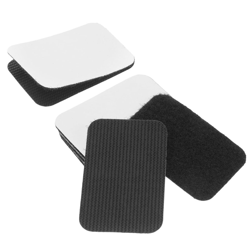 JHKNNK Reusable Non-Slip PVC Pads - 5 Black