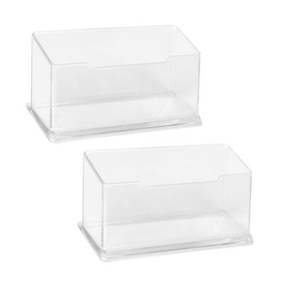 Frahou 2X New Free Desktop Business Card Holders