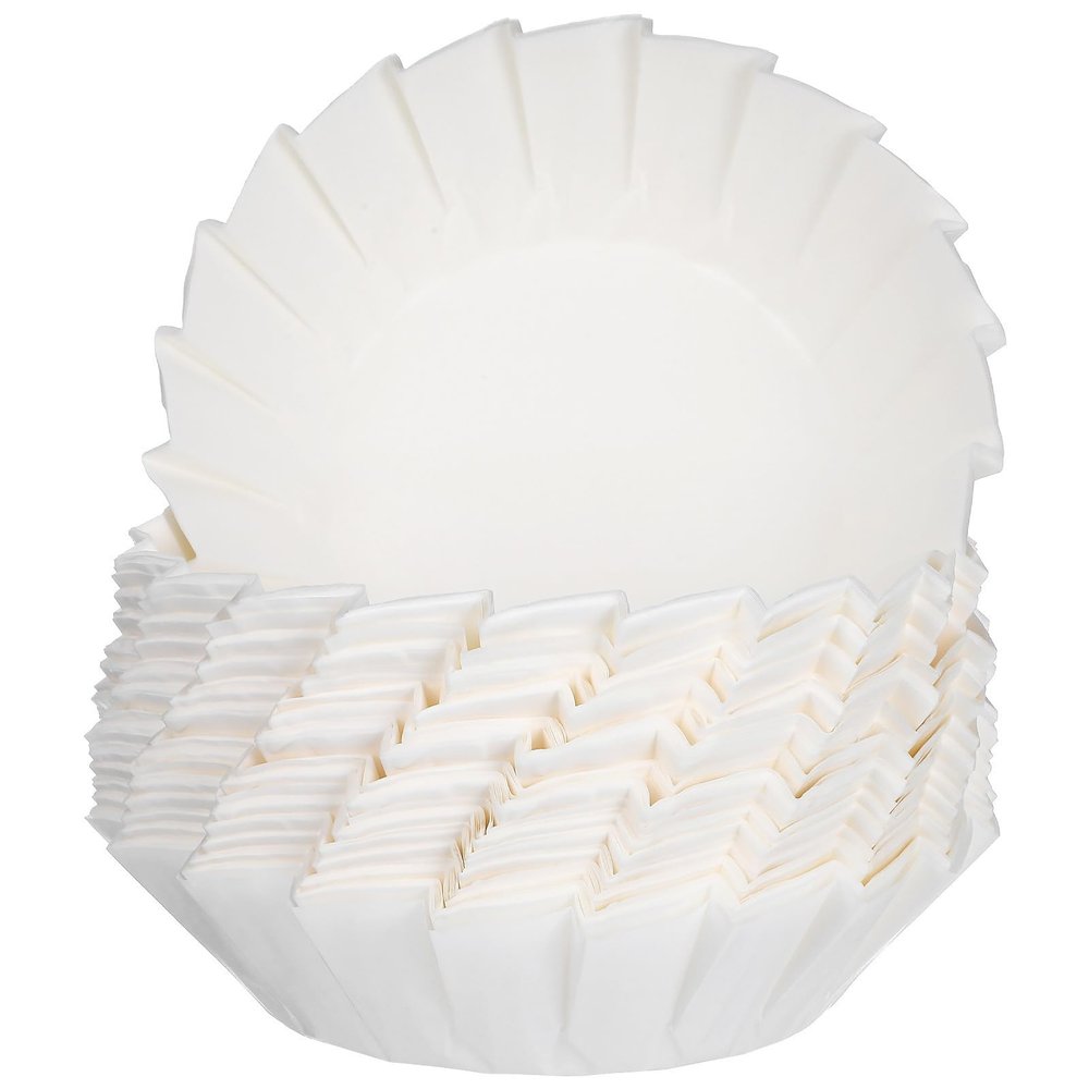 Veemoon 200-Pack White Paper Baking Cups, Heat-Resistant Muffin Liners with Nonstick Coating