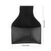 Portable Durable PU Billiard Chalk Holder, Black, 12 x 10 cm view 3