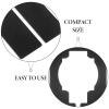 HANABASS 40-Piece Black Plastic Clothing Size Dividers view 3