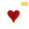 GALPADA 50 Pcs Heart-Shaped Metal Brads view 2