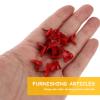 GALPADA 50 Pcs Heart-Shaped Metal Brads view 4